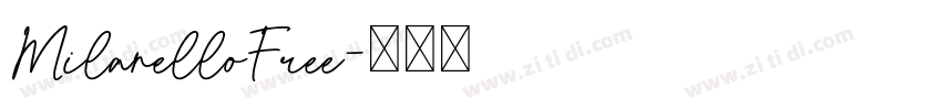 MilanelloFree字体转换
