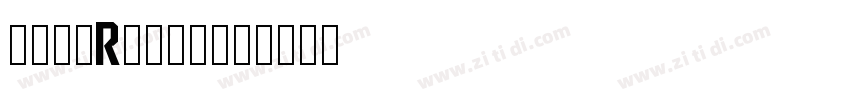 unitRounded字体转换