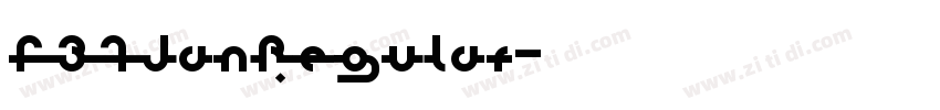 F37JanRegular字体转换