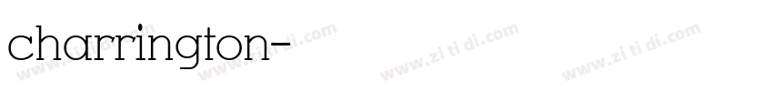 charrington字体转换