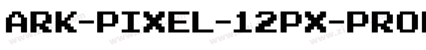 ark-pixel-12px-propo字体转换