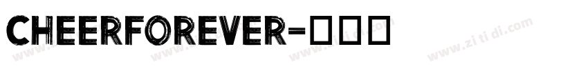 CheerForever字体转换