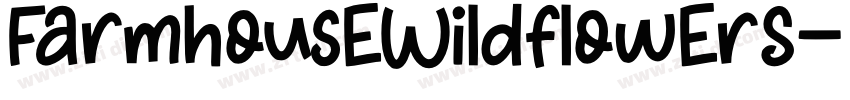 FarmhouseWildflowerS字体转换