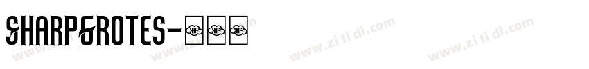SharpGrotes字体转换