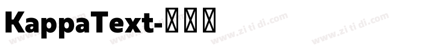 KappaText字体转换