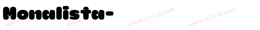 Monalista字体转换