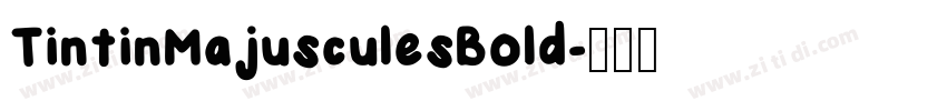 TintinMajusculesBold字体转换 TintinMajusculesBold字体转换