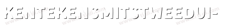 KentekenSmitsTweedui字体转换