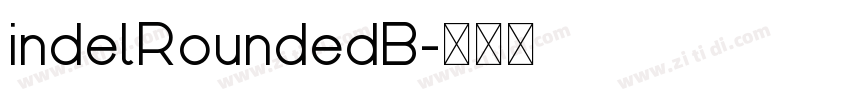 indelRoundedB字体转换