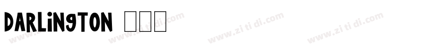 Darlington字体转换