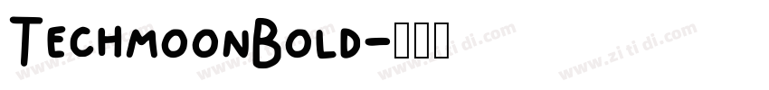 TechmoonBold字体转换
