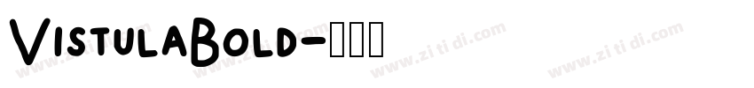 VistulaBold字体转换