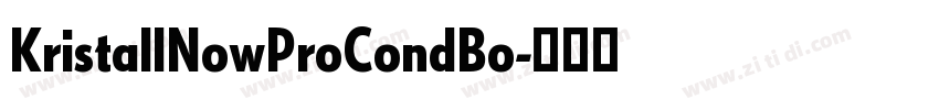 KristallNowProCondBo字体转换