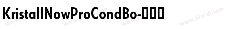KristallNowProCondBo字体转换