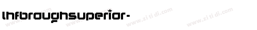 LHFBroughsuperior字体转换