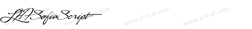 LHFSofiaScript字体转换