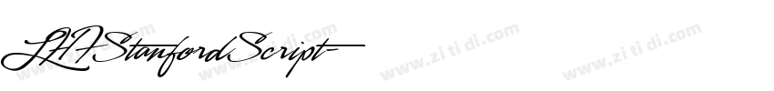 LHFStanfordScript字体转换
