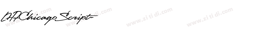 LHFChicagoScript字体转换