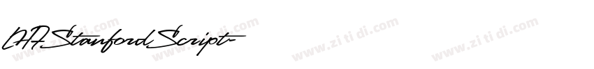 LHFStanfordScript字体转换