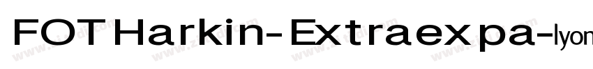 FOTHarkin-Extraexpa字体转换