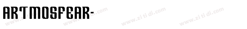 ARTMOSFEAR字体转换