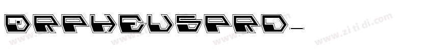 0rpheusPro字体转换