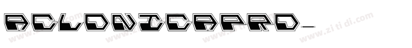 AclonicaPro字体转换