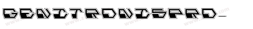 GenitronisPro字体转换