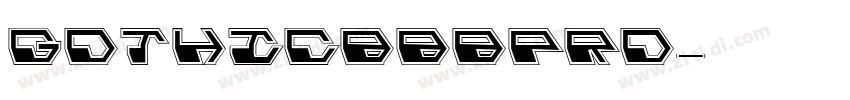 GothicBBBPro字体转换