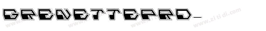 GrenettePro字体转换