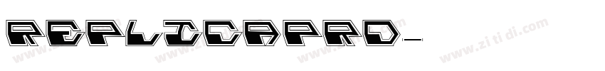 ReplicaPro字体转换