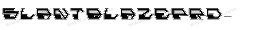 SlantblazePro字体转换