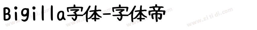 Bigilla字体字体转换