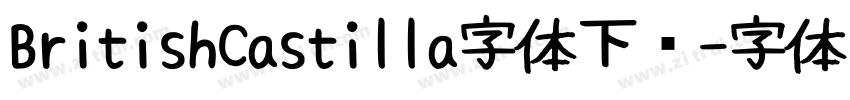 BritishCastilla字体下载字体转换