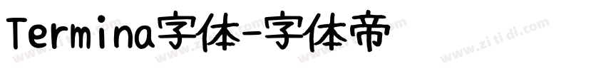 Termina字体字体转换