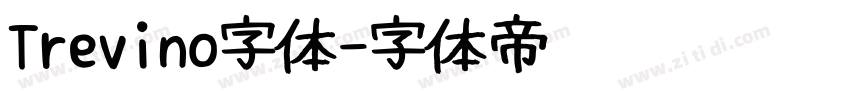 Trevino字体字体转换