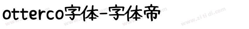 otterco字体字体转换