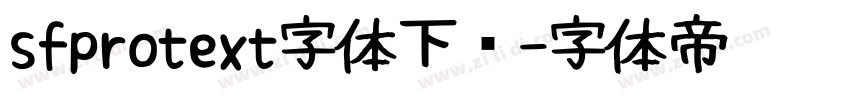 sfprotext字体下载字体转换