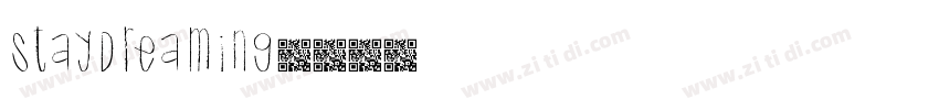 StayDreaming字体转换