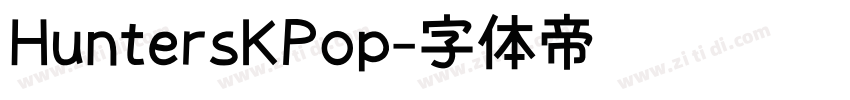 HuntersKPop字体转换