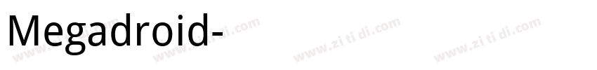 Megadroid字体转换