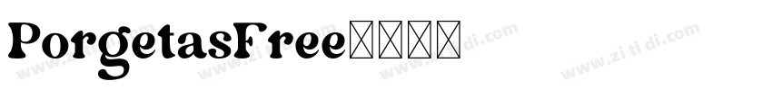 PorgetasFree字体转换