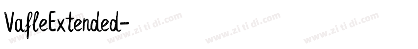 VafleExtended字体转换