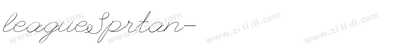 leagueSprtan字体转换