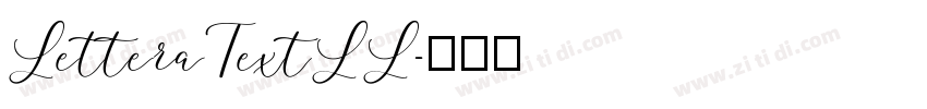 LetteraTextLL字体转换