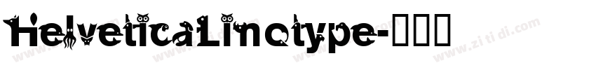 HelveticaLinotype字体转换