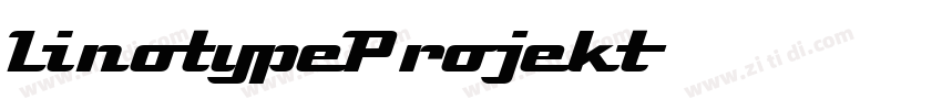 LinotypeProjekt字体转换