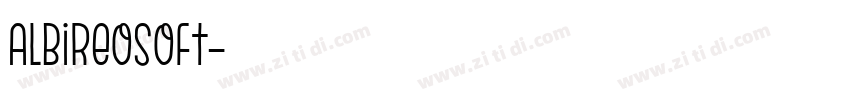 AlbireoSoft字体转换