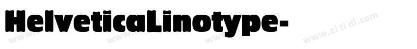 HelveticaLinotype字体转换