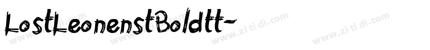 LostLeonenstBoldtt字体转换